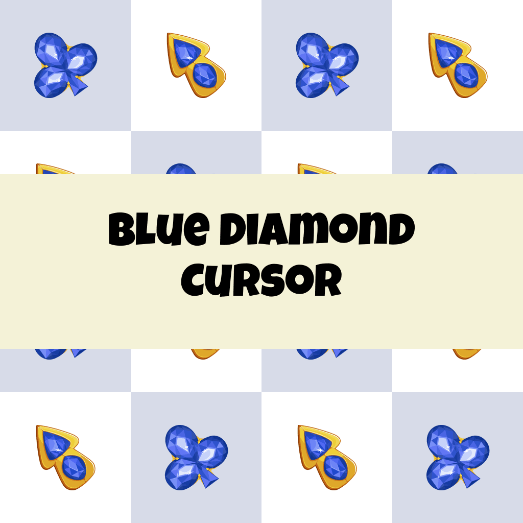 Preview Blue Diamond cursor custom cursor pack