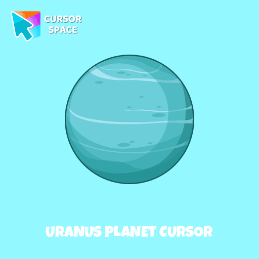 Uranus Planet cursor pointer cursor
